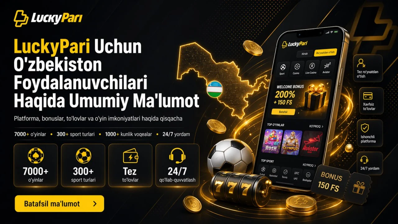 LuckyPari App Download In Uzbekistan 2026