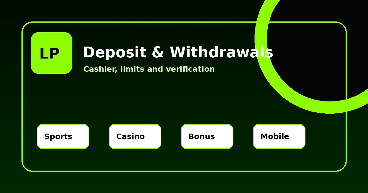 LuckyPari O'zbekistonda depozit va yechib olish